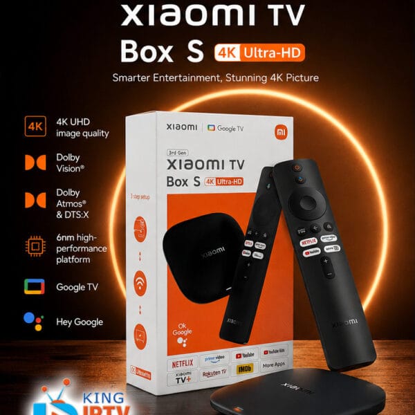 Xiaomi TV Box S (3rd Gen) 4K Ultra-HD Media Streamer